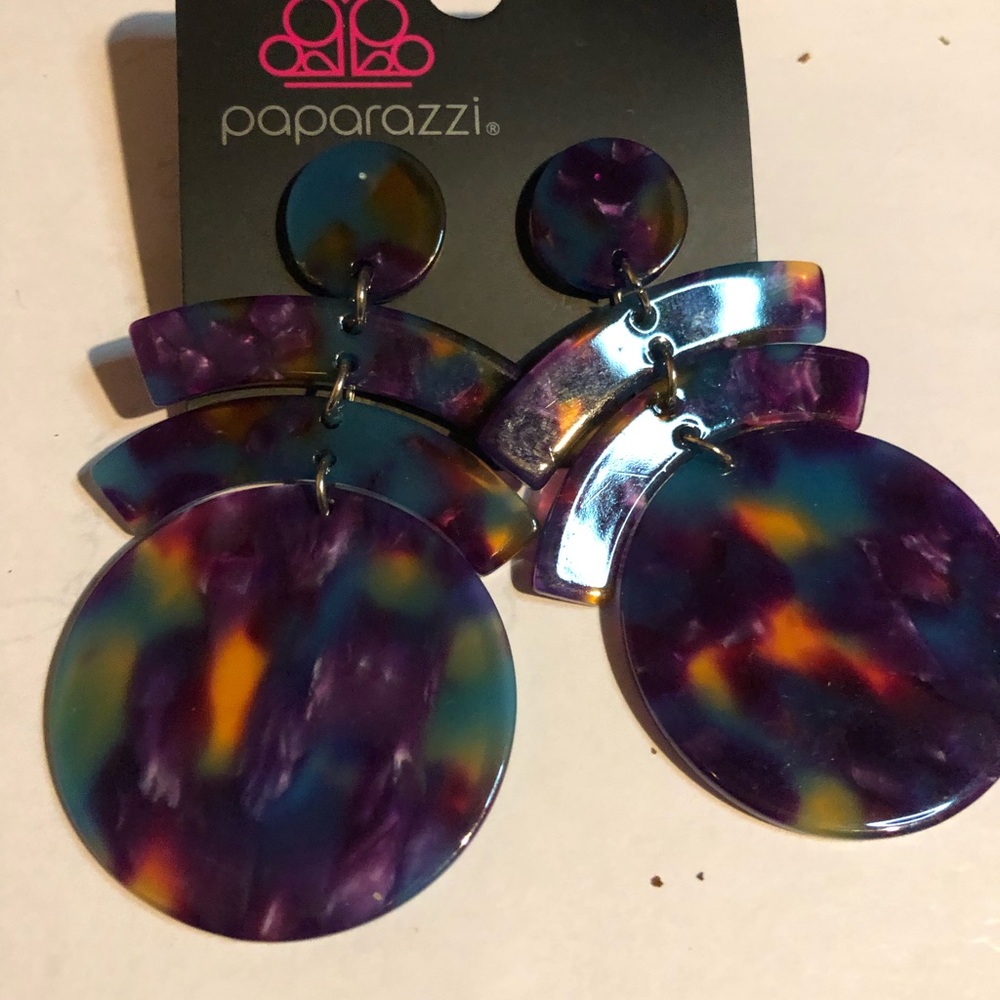 Acrylic earrings who said they weren’t sexy